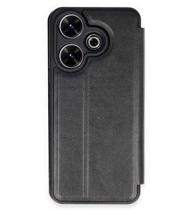 Redmi 13 4G Kılıf Flip Cover - Siyah