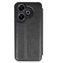 Redmi 13 4G Kılıf Flip Cover - Siyah