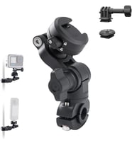 CapLock Dikiz Aynası Montajı, Insta360 Ace Pro 2/X4/X3 için Alüminyum Alaşımlı Braket, Hero 13/12/Osmo Cep/Eylem 5 Pro/4/3 Aksiyon Kamera Aksesuarları için 1/4 "Vidalı 360 ° Top Kafası