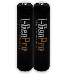 I-Gen Pro P102 2 Adet AAA 1100 mAh Şarj Edilebilir İnce Kalem Pil 1.2V Ni-MH Şarjlı Pil