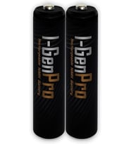 I-Gen Pro P102 2 Adet AAA 1100 mAh Şarj Edilebilir İnce Kalem Pil 1.2V Ni-MH Şarjlı Pil