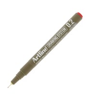 ARTLİNE 232 ÇİZİM KALEMİ 0.2mm KIRMIZI