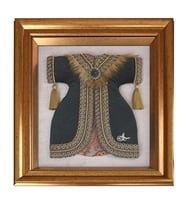 Nusnus Kaftanlı Çerçeve Yeşil 76*90 cm