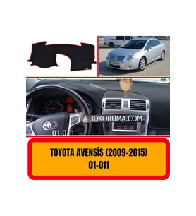 Toyota Avensis T270 (2009-2015) Torpido Koruma Koruyucu Kilifi Halisi Örtüsü Aksesuar Yedek Parça