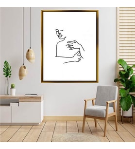 Altın  Çerçeveli tablo n307