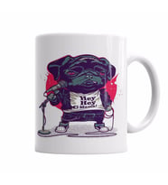 Black Dog Pug Köpek Kupa Bardak Porselen