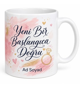 Bekarlığa Veda Hatırası Baskılı Kupa Bardak Özel Tasarım Hediye