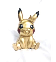 DÜKKAN DESİGN  GOLDEN PİKACHU BÜST, FİGÜR
