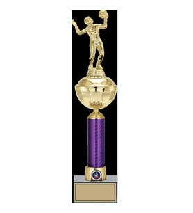 ODAK KUPA - Figürlü Kupalar - Voleybol Kadın Figürlü Kupalar FG-059 A - 46 cm