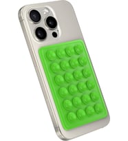 Telefon Arkasına Yapışan Silikon Vantuzlu Telefon Tutucu, Telefon Kılıfı Tutucu, Tüm Cep Telefonu Modellerine Uygun, Araç Telefon Tutucu, Ahtapot, Vakumlu Telefon Tutucu(Yeşil)