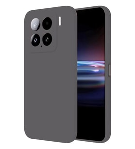 Newface Xiaomi Mi 15 Pro Kılıf Nano içi Kadife Silikon - Gri