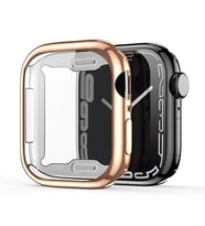 Dux Ducis Samo Series Apple Watch 45mm için Soft TPU Full Koruma Ultra İnce Silikon Kılıf-(5775)