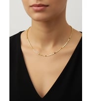 Çelik Gold Ezme Kolye 60cm - 25-clkk284