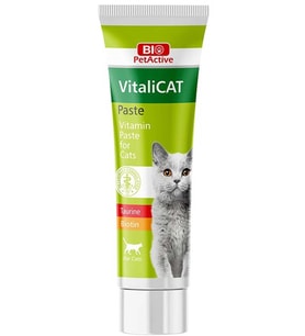 Bio PetActive Vitalicat Pasta Multivitamin Kedi Macunu 100ml