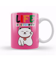 Funny Cat Lover Gifts For   Men Kkids Kupa Bardak Porselen