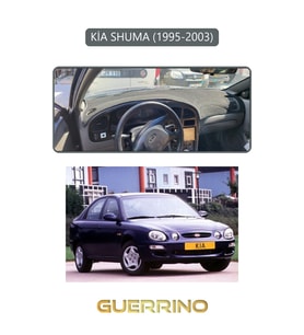 KİA SHUMA 1995-2003TORPİDO KORUMA HALISI GRİ KENAR