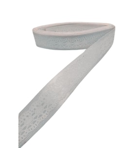 Tafta Dantel Görünümlü Kurdele Gri 25 Mm 5 Metre