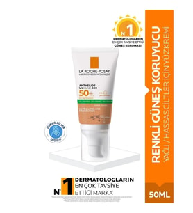 La Roche Posay Anthelios SPF 50+ Renkli Güneş Jel Krem 50 ml