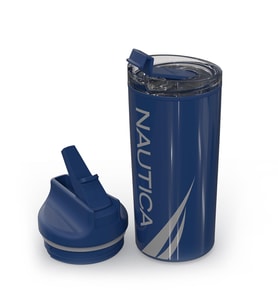 Nautica Sport Termos Paslanmaz Çelik 950ML J.Class Lacivert (Lacivert - Açık Gri)