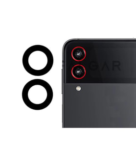 Galaxy Z Flip 5 İle Uyumlu Kamera Camı İthal Tekli Set SM-F731