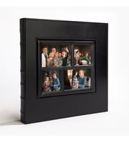 10x15cm 500'lük Siyah Deri Fotoğraf Albümü Büyük Boy