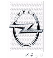Emblema Opel Logo Puzzle 240 Parça Yapboz