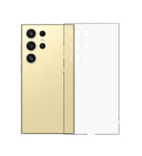 Samsung Galaxy S24 Ultra Crystal Clear Şeffaf Silikon Kılıf