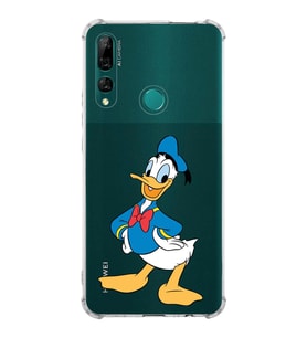 Huawei Y9 Prime 2019  Köşe Korumalı Antişok Kapak Donald Duck Tasarımlı Şeffaf  Kılıf