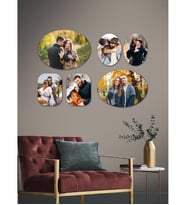 6 Parçalı Dekoratif MDF Tablo Seti