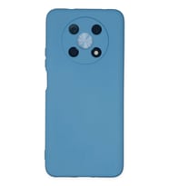 Newface Huawei Nova Y90 Kılıf Nano içi Kadife Silikon - Mavi