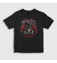 Presmono Unisex Çocuk Siyah Fast Mötley Crüe T-Shirt 167022tt