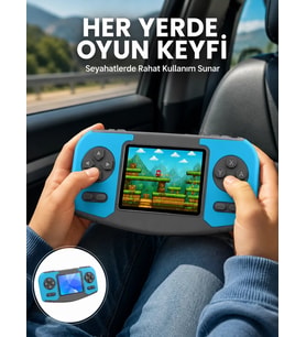 Çocuklara Özel Retro Oyun Konsolu Portatif Eğlence Cihazı