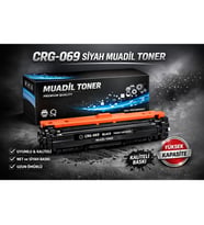 CANON UYUMLU CRG-069BK Siyah Çipli Muadil Toner
