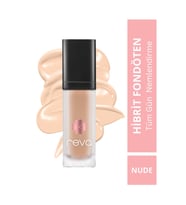 Hibrit Fondöten & Hybrid Foundation Nude Spf 20 - No: 504 - Vegan & Temiz Içerik