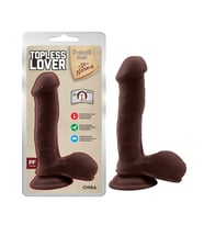 Chisa Topless Lover Brown Realistik Dildo 19,2 cm