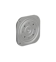 Metal Döner Tv Tabure Altlığı 260*260*12 Mm 0065