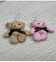 2’li Peluş Oyuncak Ayı Anahtarlık Hediyelik Anahtarlık Sevimli Ayıcık