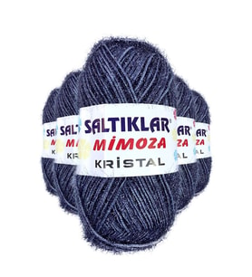 5 Adet Mimoza Kristal Işıltılı Şal Patik Yelek İpi 36