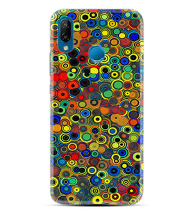 Huawei P20 Lite Mate 10 20 Lite Pro P40 Lite KılıfDesemli Silikon Nazar Boncukları 1746