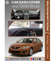 MAZDA 6 (2007-2013) Torpido Örtüsü Panel Halısı Koruma Torpido Koruma Araca Özel Kaymaz Kolay Montaj