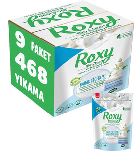 Dalan Roxy Bio Clean Matik Sabun Tozu 1.6Kg Bahar Çiçekleri (9 Lu Set) (468 Yıkama)