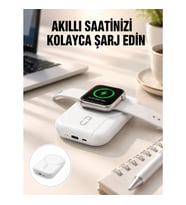 Mey İthalat® Kablosuz ve Kablolu Şarj Destekli 10000 mAh Taşınabilir Powerbank Yeni Nesil
