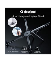 Dossimo Katlanabilir Portatif Laptop Standı Manyetik MagSafe Telefon ve Tablet Tutucu Tripod 4 in 1 DS-500