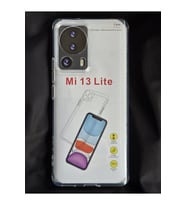 Xiaomi Mi 13 Lite Uyumlu Premium Şeffaf Telefon Kılıfı