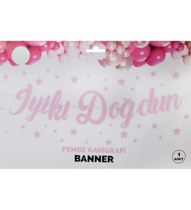 FLAMA İYİKİ DOĞDUN PEMBE PK:1 KL:300-