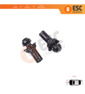 Renault Clio MK5 Captur MK2 Taliant Dacia Sandero MK3 için 2 Adet Ön Kaput Amortisör Takozu