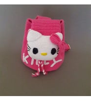 Hello Kitty Amigurumi Organik Çanta
