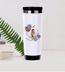 BK Gift Kişiye Özel İsimli Fotoğraflı Çelik Termos Bardak-10