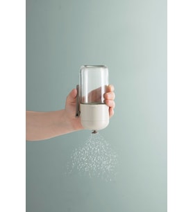 Şık Bej Ayarlı Baharatlık Takımı, 180 ml, pratik kullanım sağlar.