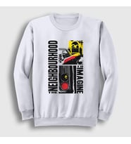 Presmono Unisex Beyaz The Neighbourhood Sweatshirt 176497tt